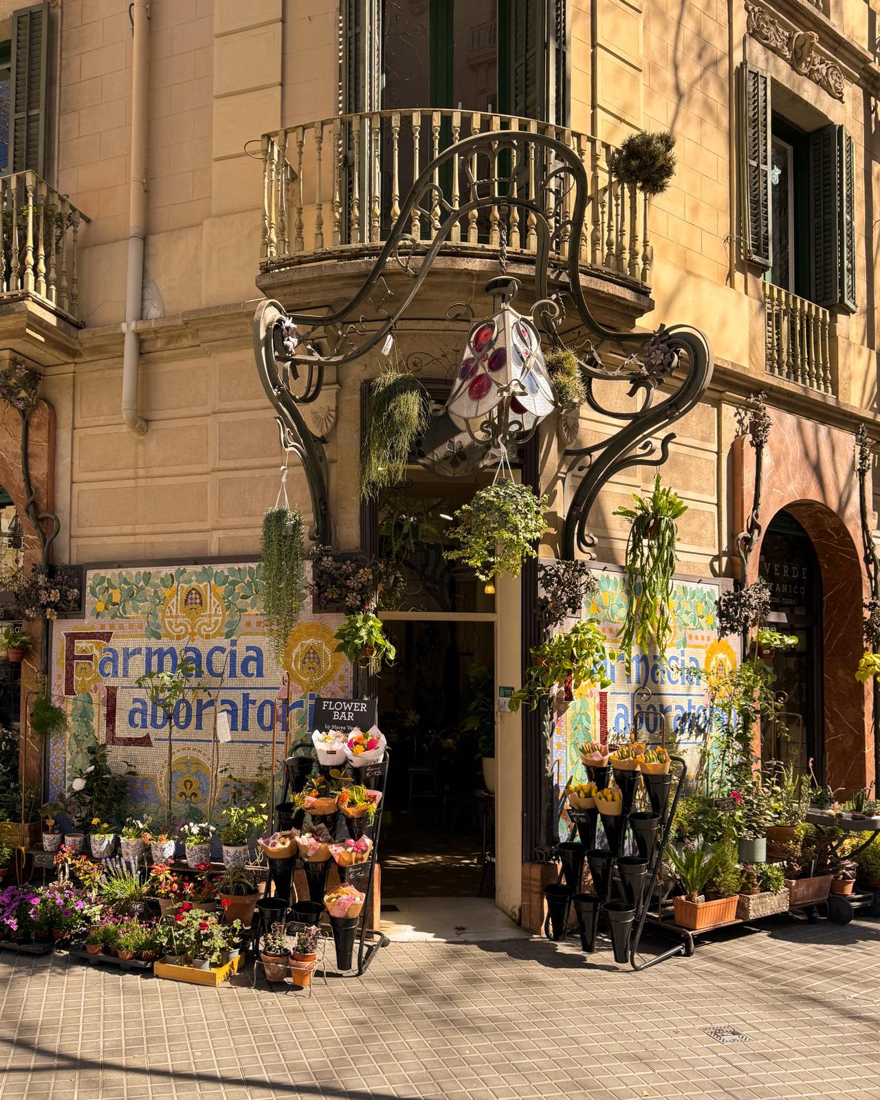 Barcelona - Marea Verde flower shop